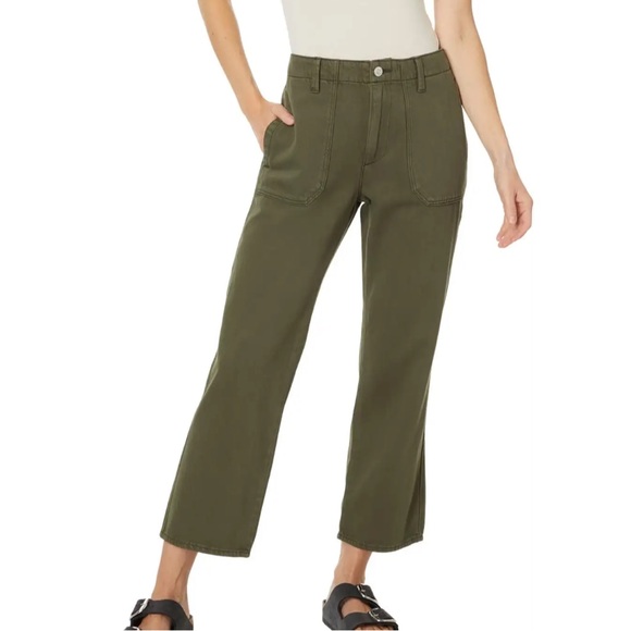 Paige Kirby Vintage Forester Green Jeans Pants!Size 28 - NWOT